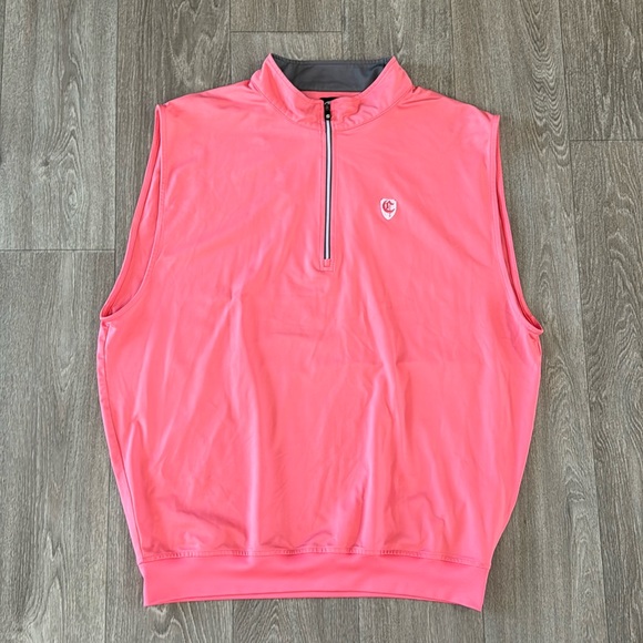 FJ FootJoy 1/4 zip vest men’s sz XL - Picture 1 of 7